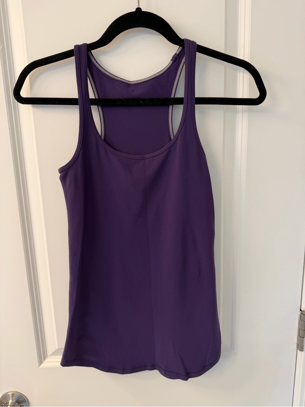 Lululemon Athletica Purple Racerback Tank Top